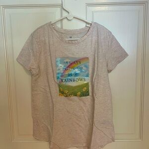 Gap Kids extra large (10/12) oatmeal colored girl’s t-shirt.